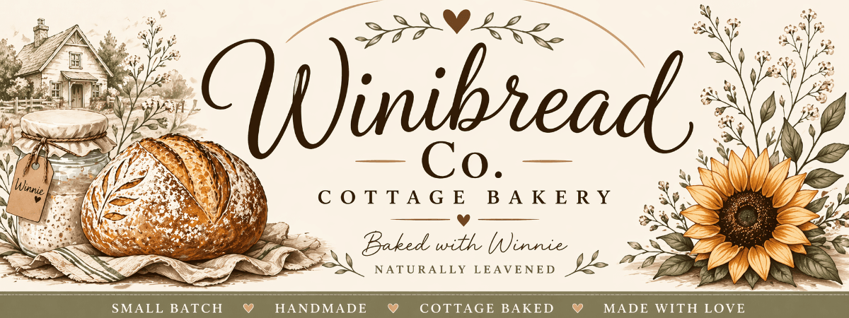 Winibread Co. Cottage Bakery banner