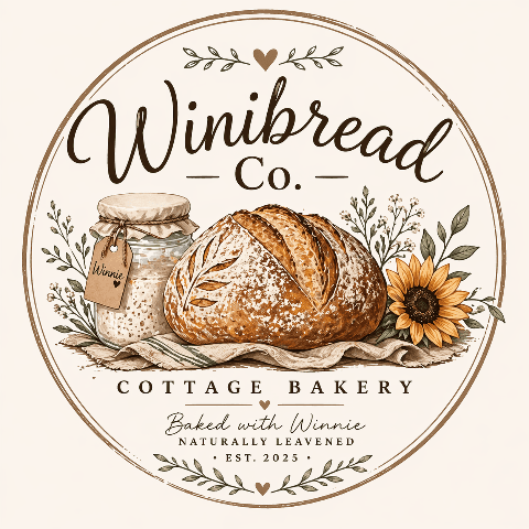 Winibread Co. Cottage Bakery logo