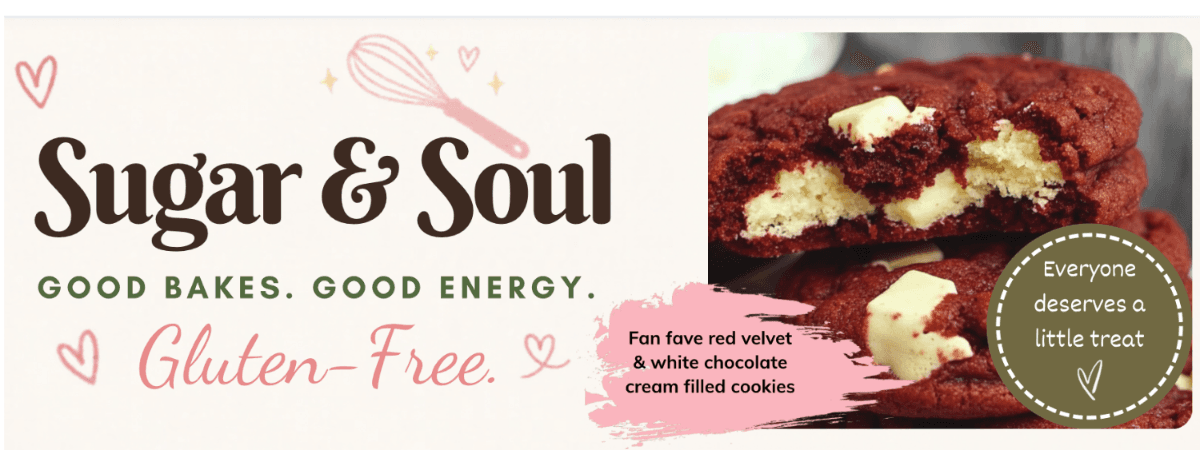 Sugar & Soul Gluten Free Bakery banner