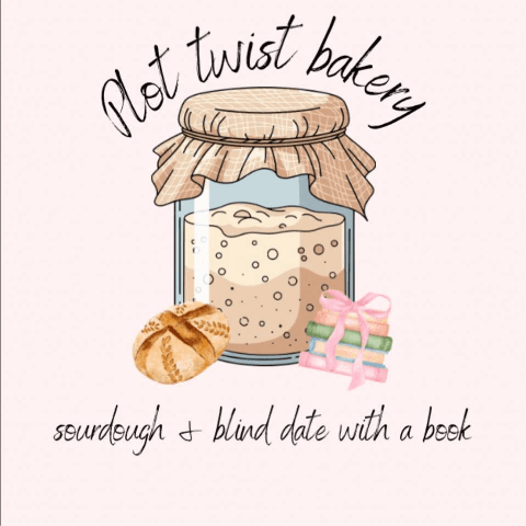 Plot twist bakery logo