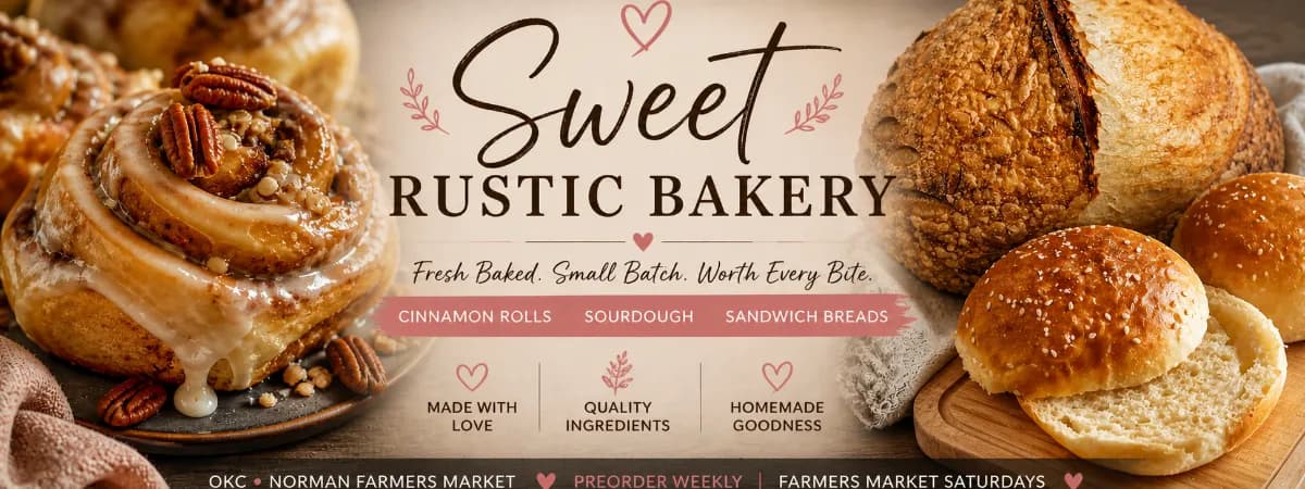 Sweet Rustic Bakery banner