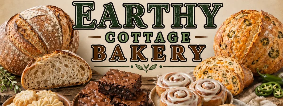 Earthy Cottage Bakery banner