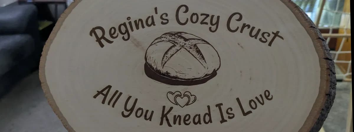 Regina's Cozy Crust banner