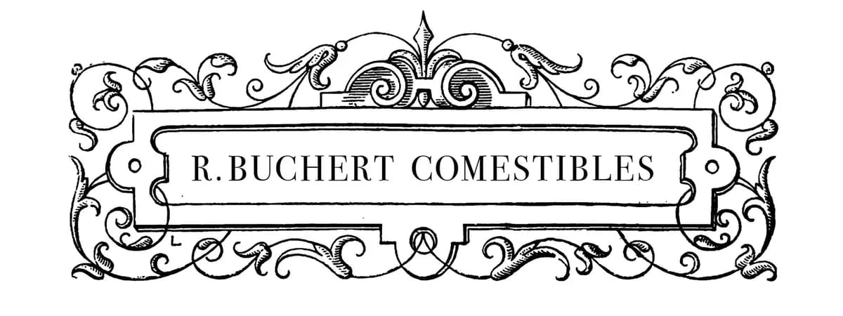 R. Buchert Comestibles banner