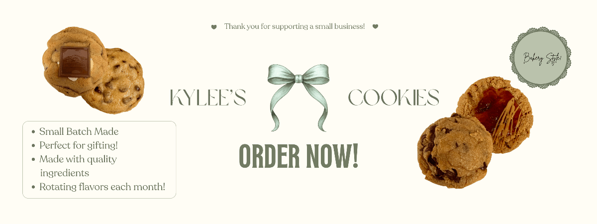 Kylee’s Cookies banner