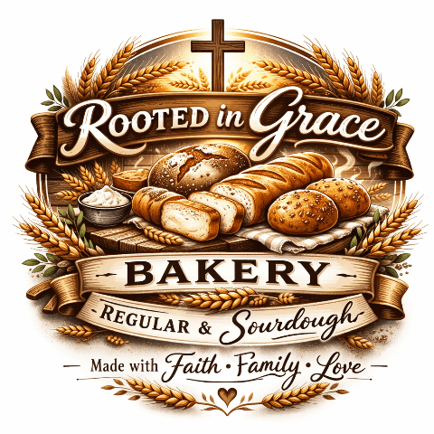Rooted In Grace Bakery logo