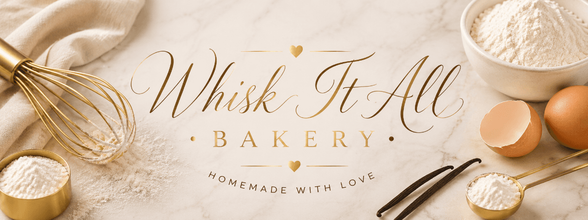 Whisk It All Bakery TX banner