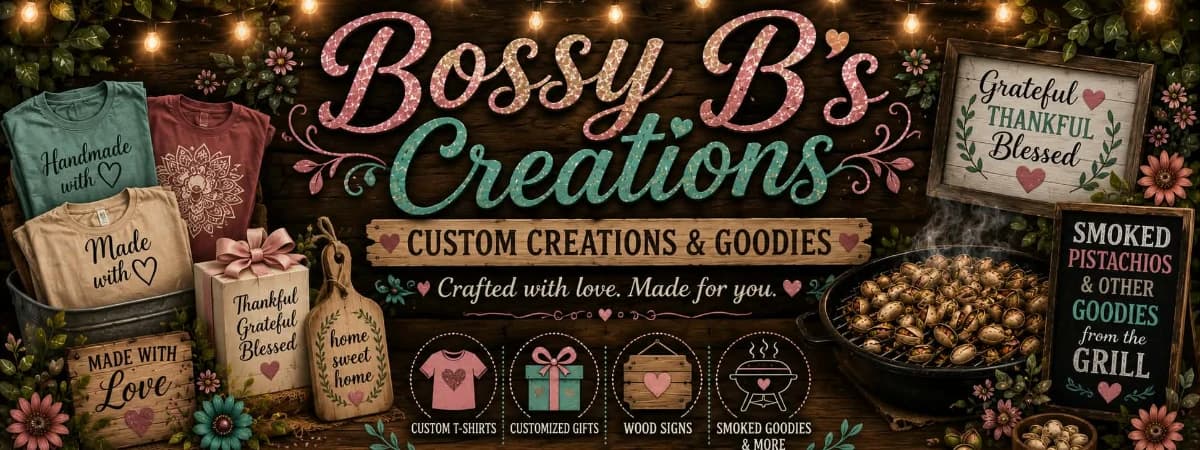Bossy B's Creations banner
