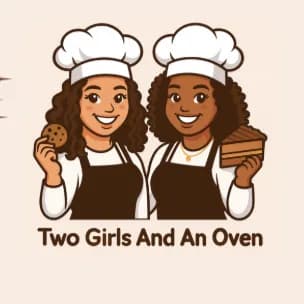 Two Girls and an Oven logo