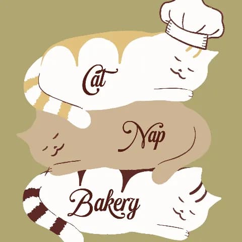 Cat Nap Bakery logo