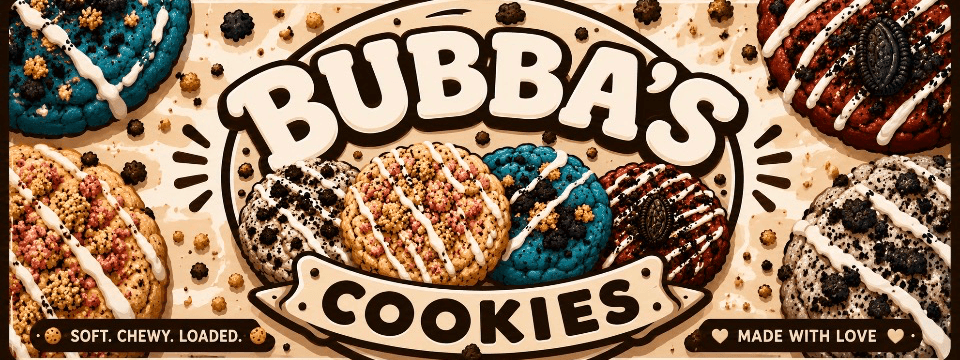 BUBBA’S COOKIES banner