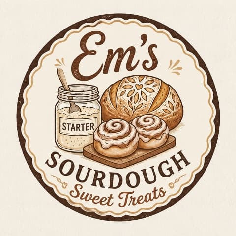 Em’s Sourdough Sweet Treats logo