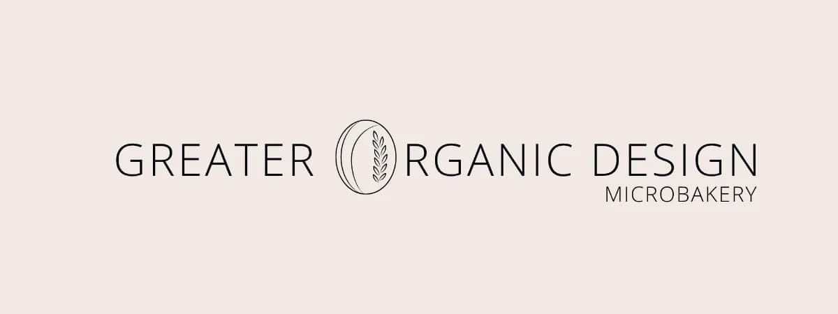 Greater Organic Design Microbakery banner
