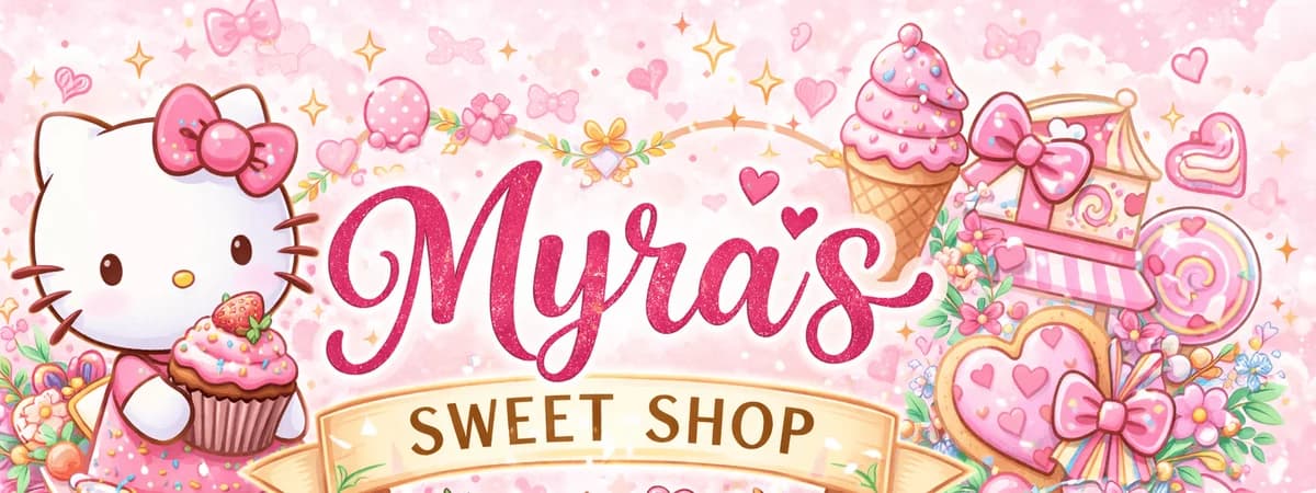 Myra’s sweet shop banner
