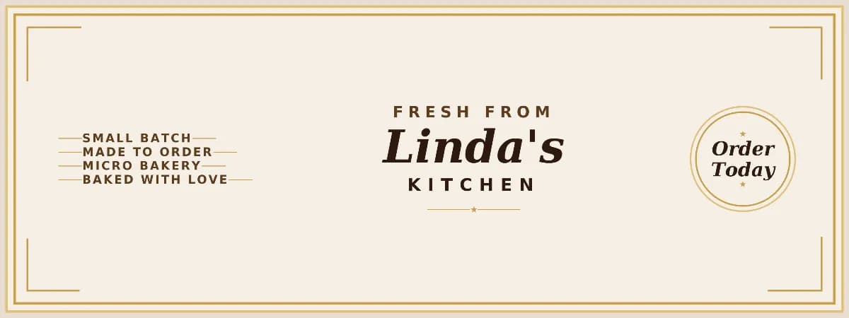 Homemade From Linda's Kitchen banner