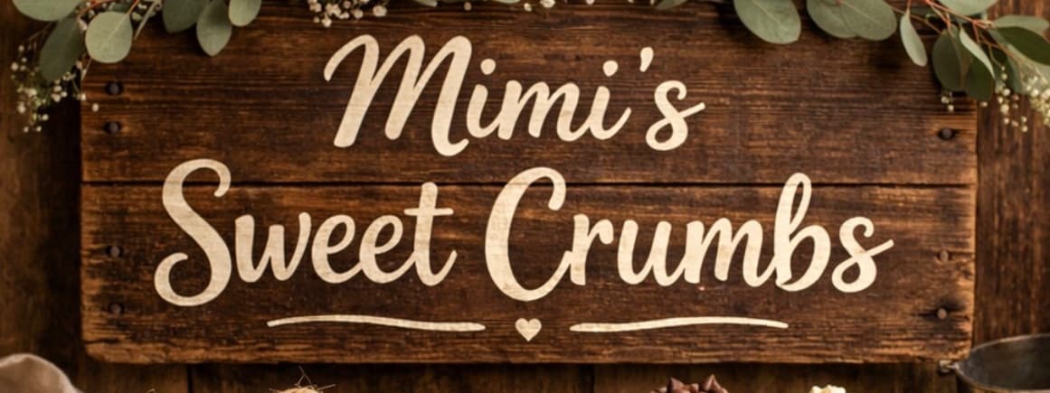 Mimis sweet crumbs banner