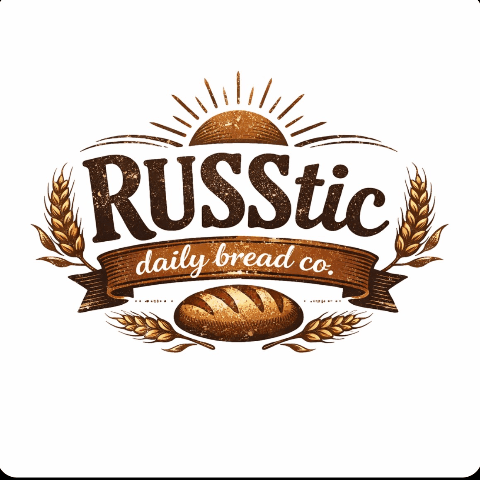 RUSStic daily bread co. logo