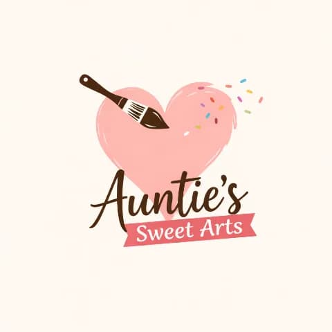 Auntie's Sweet Arts logo