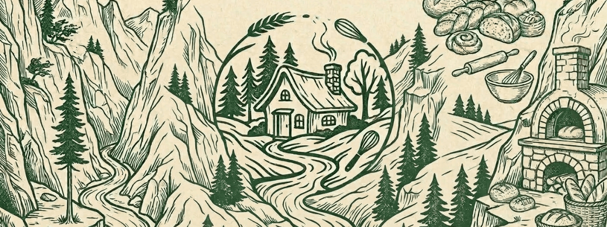 The Emerald Hollow Bakery banner