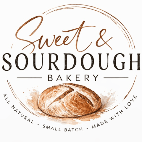 Sweet & Sourdough Bakery logo