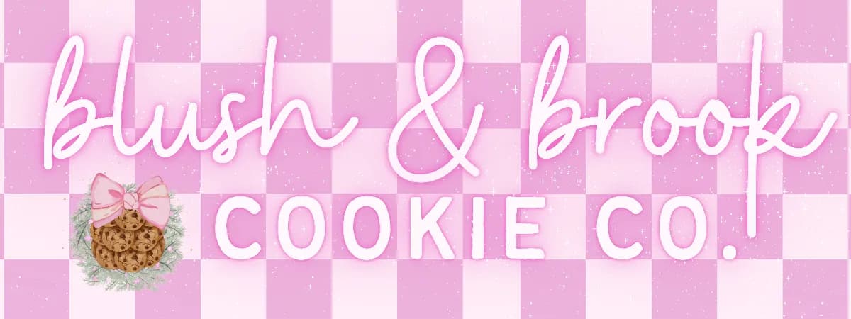 Blush & Brook Cookie Co. banner