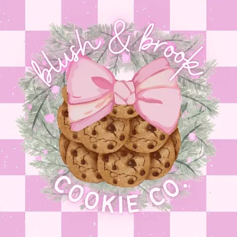 Blush & Brook Cookie Co. logo