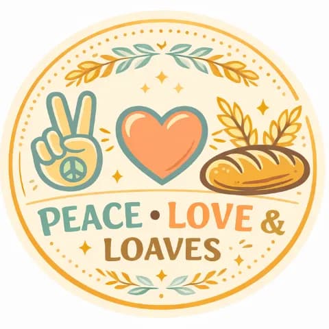 Peace Love and Loaves logo
