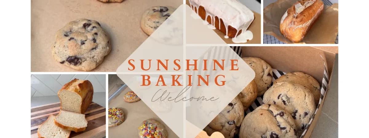 Sunshine Baking banner