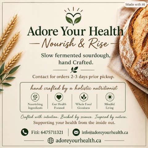 AdoreYourHealth Nourish & Rise logo