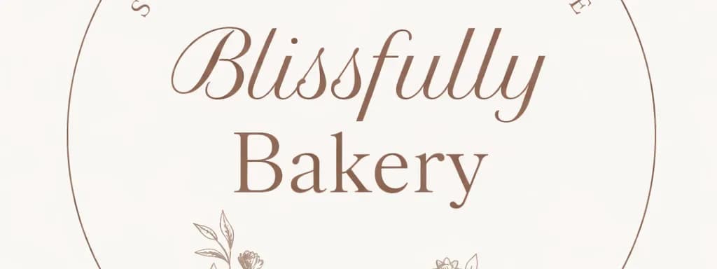 Blissfully Bakery banner