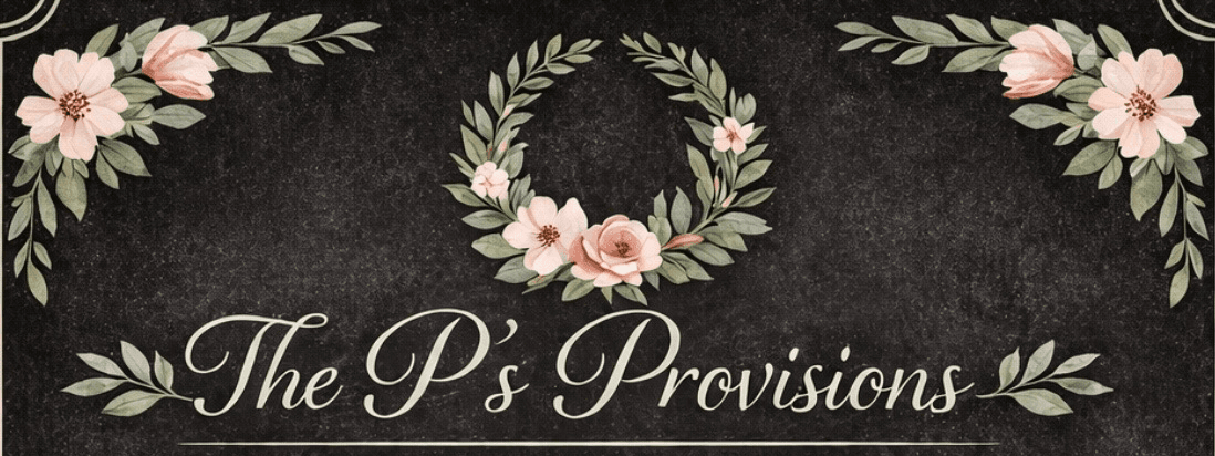 The P’s Provisions banner