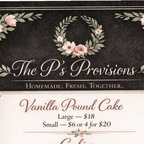 The P’s Provisions logo