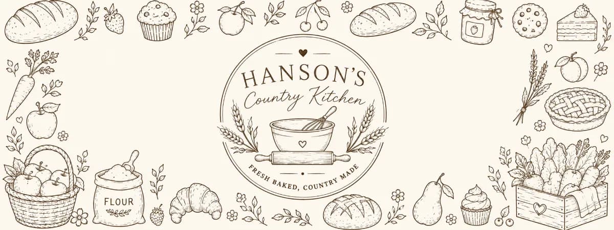 Hanson's Country Kitchen banner