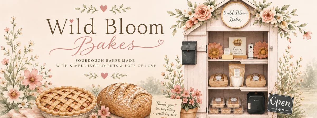 Wild Bloom Bakes banner