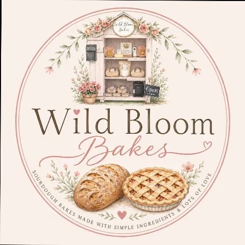 Wild Bloom Bakes logo