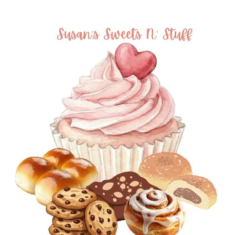 Susan's Sweets N' Stuff logo
