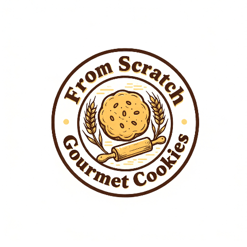 From Scratch Gourmet Cookies logo