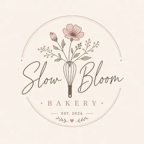 Slow Bloom Bakery logo