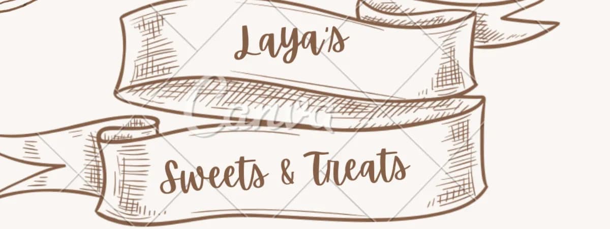 Laya's Sweets & Treats banner