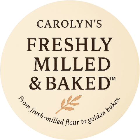 Carolyn’s Freshly Milled & Baked™ logo