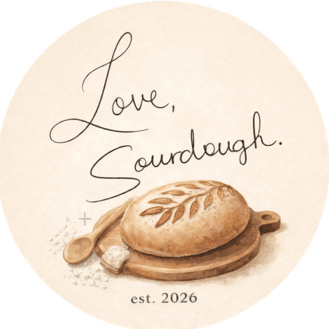 Love, Sourdough. logo