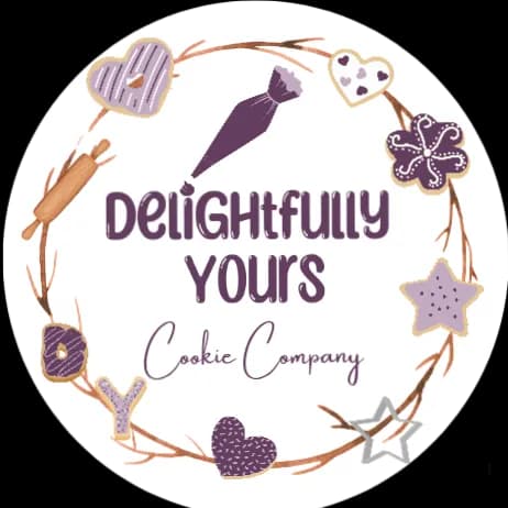 Delightfully Yours Cookie Company logo