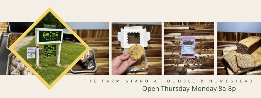 The Farm Stand at Double B Homestead banner