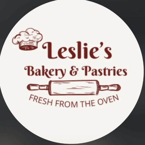 leslies bakery logo