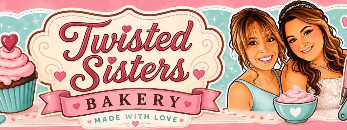 Twisted Sisters Bakery banner