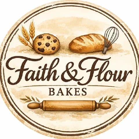 Faith & Flour Bakes logo