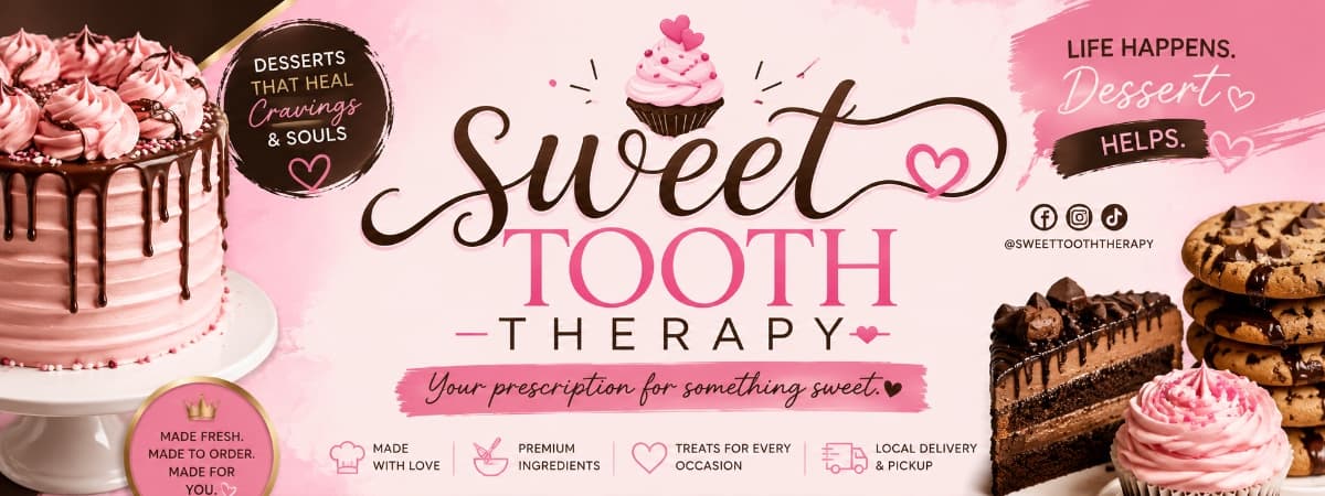 Sweet Tooth Therapy banner