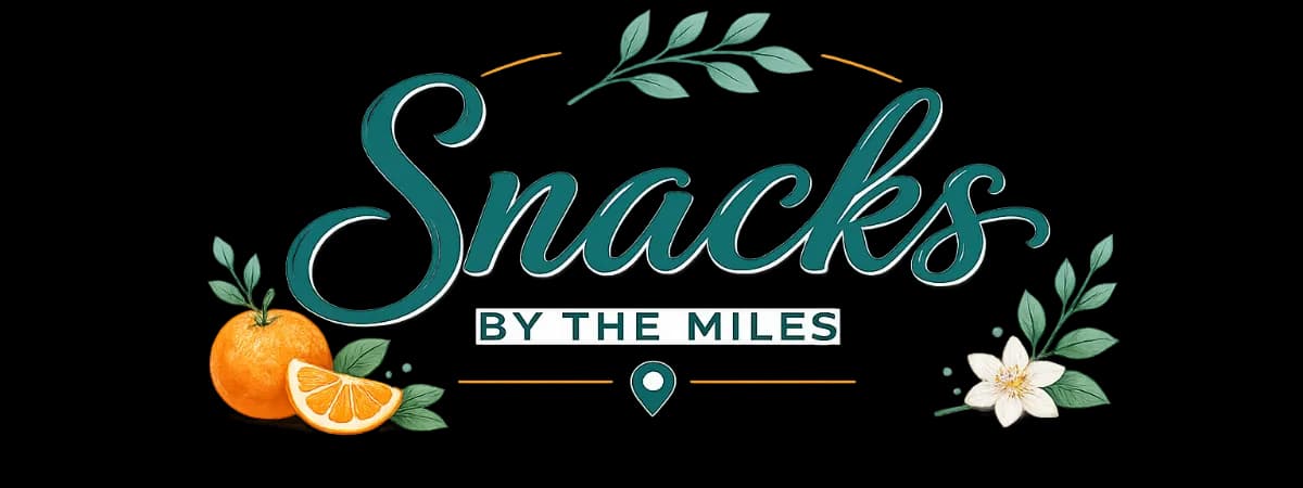 Snacks by the Miles banner