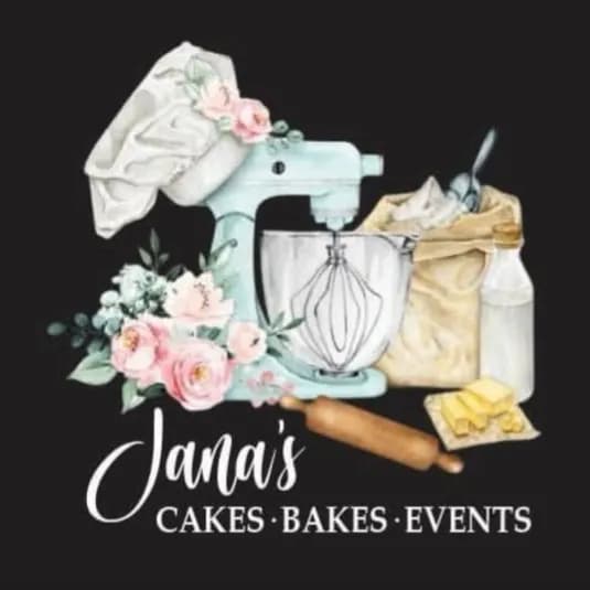 Jana's Cakes and Bakes logo