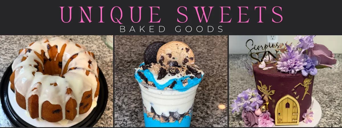 Unique Sweets banner
